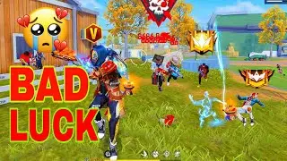 BAD LUCK 😓 99.99% Headshot Rate | SOLO vs squad full Gamplay | 🔥 Poco x3 pro 📲 #freefire #msnff