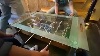 An Epic Game of Foosball