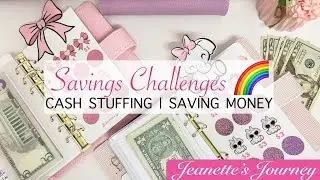 SAVINGS CHALLENGES | CASH STUFFING | COLORFUL DOLLAR | LOW INCOME