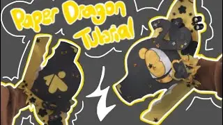 Paper dragon tutorial! 