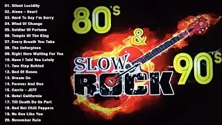 Greatest Hits Slow Rock Ballads 70's 80's 90's 💥 Best Rock Songs