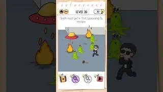 Braintest 2 | Level 20 | Alien Invasion #braintest2 #trickystories #level20