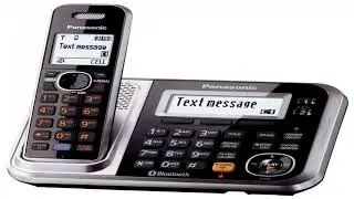 Panasonic Bluetooth Cordless Phone KX-TG7875S Link2Cell with Enhanced Noise Reduction
