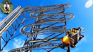 Antares (Highest Roller Ball Coaster - 2025 Off-Ride Footage) - Conny-Land Switzerland
