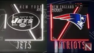 New York Jets vs New England Patriots Madden 19 Full Game Simulation Nation