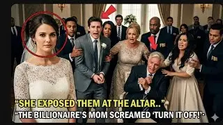 She Exposed Her In-Laws and the Mistress at Her Own Wedding 💔 &mdash; What the Billionaire Groom Said... 