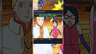 SARADA SHOCKED 💀 NARUTO ROCKED 😎
