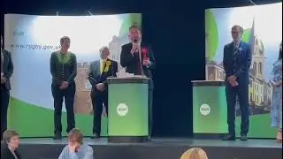 Acceptance speech on being elected MP for Rugby