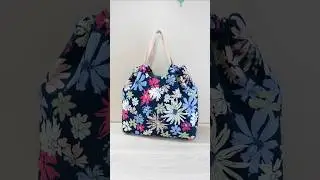 Sewing Tote Bag #sewinghacks #diy