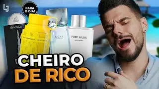 04 Perfumes Árabes ÍMÃS de ELOGIOS! Frescos e Versáteis com CHEIRO DE RICO para o DIA!