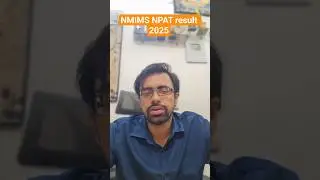 NMIMS NPAT Result 2025  | Check Your Scorecard & Merit List Now! #NPAT2025 #NMIMS #Result