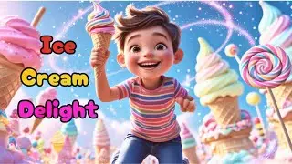 🍦Ice cream Delight 🍨| 🍧Kids Song 🌀 | 🐮Fun for Kids🌞