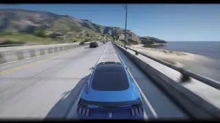 GTA V: 2024 Ford Mustang Dark Horse with Powerful Racing LS V8 Sound!