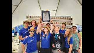BruBotics secured a place in the Guinness World Record!