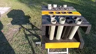 20 shot fan rack,the coolest rack I have built