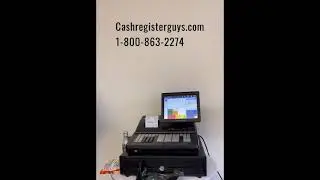 Wireless barcode scanner for SAM4S Cash Registers