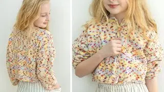 ABC Yarn Scribble Yarn & Cardigan