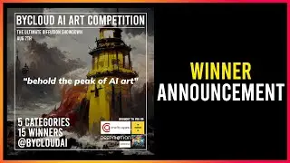bycloud AI Art Competition Winners Announcement Video