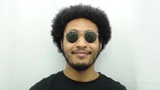 Male model wearing Ray Ban RB3447 001 50mm Sunglasses