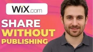 Как поделиться сайтом Wix без публикации