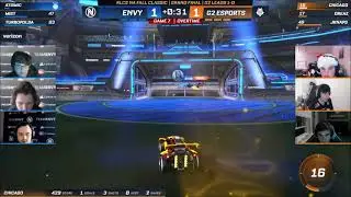 Atomic with some of the GREATEST SAVES of Rocket League History | G2 vs Envy