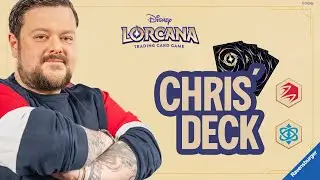 &bdquo;Disney Lorcana TCG: Die Tintenlande&ldquo;  - Das Turnierdeck von Chris (Radio Nukular) | Rubin-Saphir