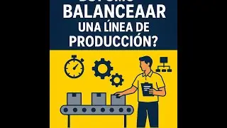 &iexcl;Evita cuellos de botella! Aprende a balancear l&iacute;neas de producci&oacute;n como un experto ⚙️📊