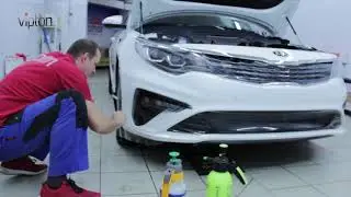 АНТИГРАВИЙНАЯ ПЛЕНКА& KIA -ОКЛЕЙКА АВТОМОБИЛЯ АНТИГРАВИЙНОЙ ПОЛИУРЕТАНОВОЙ ПЛЕНКОЙ LLUMAR GLOSS