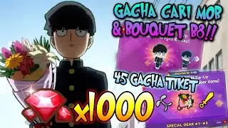 GACHA 45 TIKET + 1000 RUBY CARI MOB & BOUQUET B8!! 🔥🔥 LINE RANGERS: MOB PSYCHO 100 SEASON 3 TIE-UP