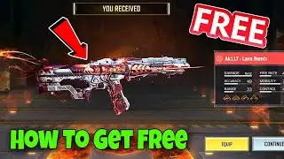 how to get *FREE* mythic ak117 lava remix skin in codm 2025 | free mythic skin redeem code codm 2024