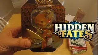 Hidden Fates Raichu Tin Pokemon Cards
