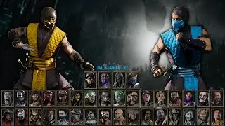 MK11 NEW Roster Layout - Horizontal Roster