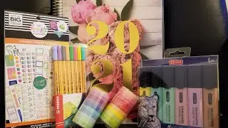 Michaels and Amazon 2021 Planner and Accessories Haul