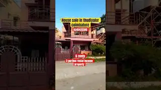 House sale in thudiyalur coimbatore | rental income property
