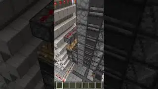 Dropper elevator + sound physics mod = the best percussion. #minecraft #redstone