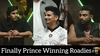 Roadies XX || Prince Narula first time win shocked everyone|| Roadies XX winner