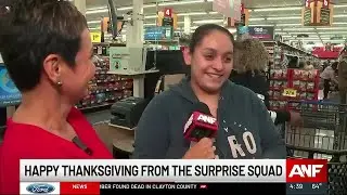 Shoppers at metro Atlanta Kroger receive an unexpected surprise
