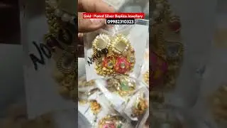 Exclusive Silver Replica Jewelry Wholesale Market in India| Gold Plated Brass & Fusion Jewelry