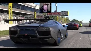 30-секундный трек: Смогу ли я выиграть, стартуя с последнего места на своем Lamborghini Reventon?