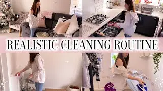 REALISTIC CLEANING ROUTINE | Realistic Clean With Me 2020