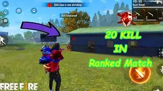 Ranked Free Fire Squad Match Gameplay - Free Fire