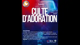 Culte du Dimanche 25 janvier 2026 - AME PARIS - Pr&eacute;dication, Pasteur Marcel Kouam&eacute;nan, et louange