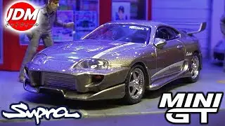 MINIGT VeilSide Combat V II Toyota Supra トヨタ・スープラ 1:64 diecast car review unboxing