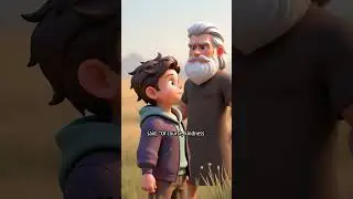 🌟 Kind Grandfather & Grandson Help a Lost Lamb | Moral Story for Kids | English Cartoon Story 🌟