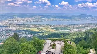 65. 4K Top of Zurich &ldquo;Uto Kulm&rdquo; on Uetliberg. And an evening at the lake to byebye Switzerland.