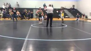 Garrett Browne pins 2 year undefeated wrestler
