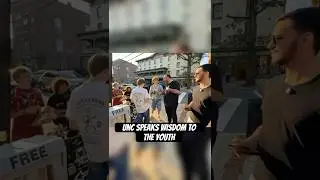 Old Man Speaks Wisdom To The Youth