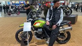 Moto Guzzi V85 Strada (2026) Walkaround &ndash; EICMA 2025 Milan