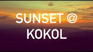 Drone Footage | DJI Mini 2 | Sunset @ Kokol Hill | Kota Kinabalu | Sabah | Cinematic [4K]
