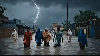 the sound of rain, floods and thunder #soundrain #trending 